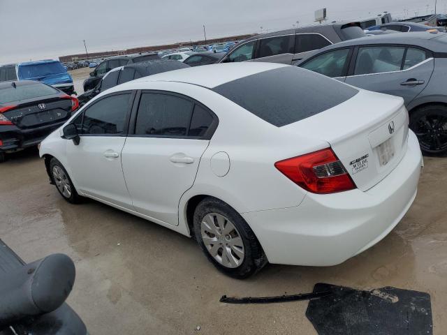 Фото 2 с аукциона – 2012 HONDA CIVIC LX с VIN 19XFB2F55CE015186