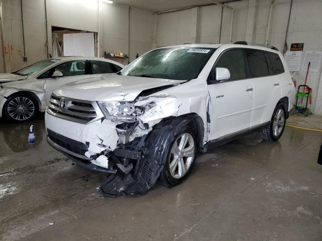 TOYOTA HIGHLANDER 2013 with VIN 5TDYK3EH4DS128497 - Photo from auction