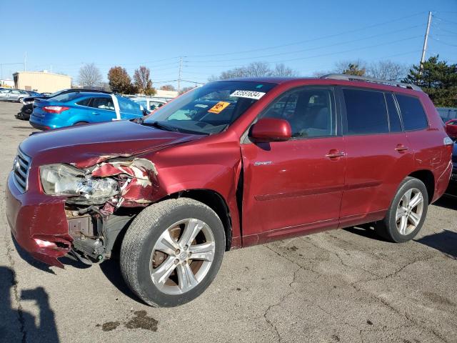 TOYOTA HIGHLANDER 2008 with VIN JTEDS43A982048423 - Photo from auction