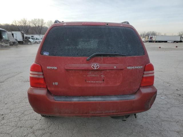 Photo 6 from auction – 2003 TOYOTA HIGHLANDER with VIN JTEGF21A730083488