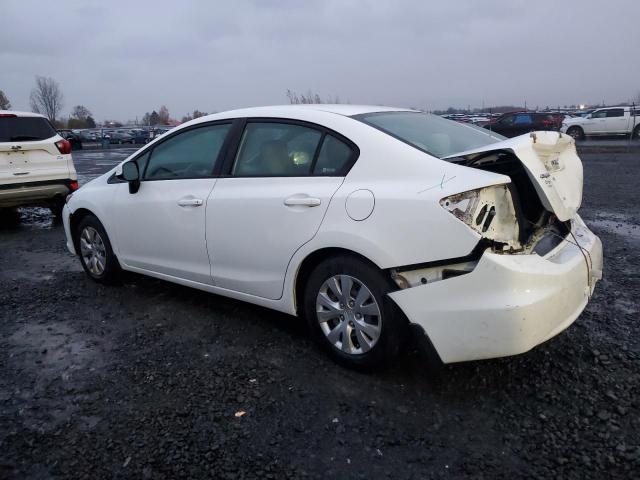 Photo 2 from auction – 2012 HONDA CIVIC LX with VIN 2HGFB2F52CH609904
