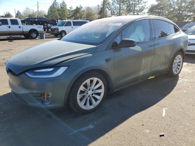 TESLA MODEL X 2017 with VIN 5YJXCBE27HF035742 - Photo from auction