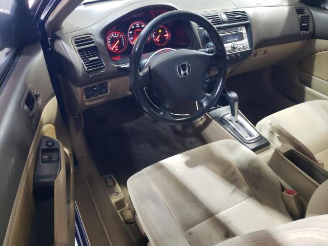 Photo 8 from auction – 2005 HONDA CIVIC EX with VIN 1HGEM229X5L011791