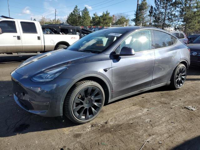 TESLA MODEL Y 2021 with VIN 5YJYGDEE8MF092413 - Photo from auction