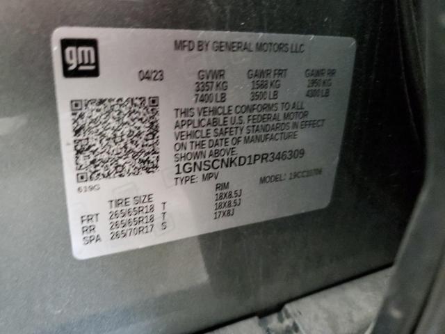 Photo 14 from auction – 2023 CHEVROLET TAHOE C150 with VIN 1GNSCNKD1PR346309