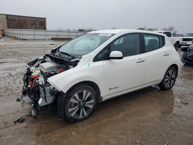 NISSAN LEAF S 2017 with VIN 1N4BZ0CP2HC302381 - Photo from auction