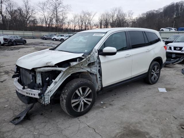 HONDA PILOT EXL 2016 with VIN 5FNYF6H87GB040568 - Photo from auction