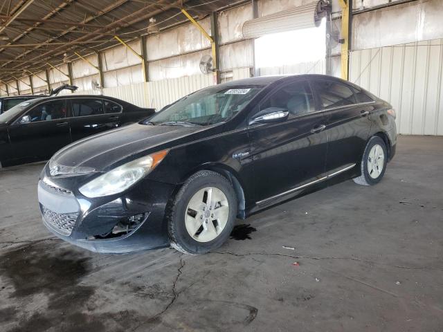 HYUNDAI SONATA HYB 2011 with VIN KMHEC4A45BA003443 - Photo from auction