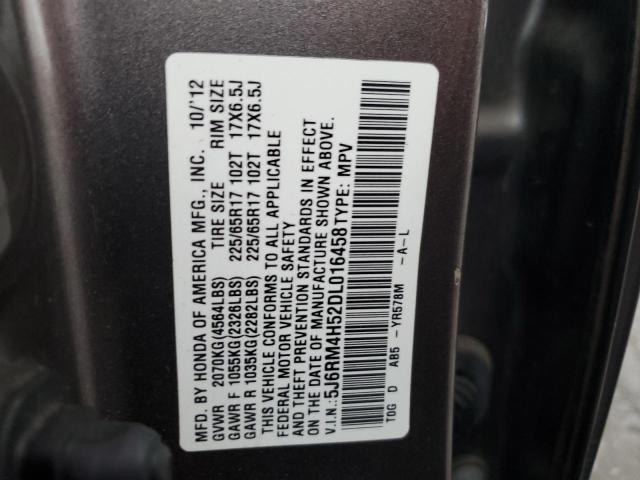 Photo 14 from auction – 2013 HONDA CR-V EX with VIN 5J6RM4H52DL016458
