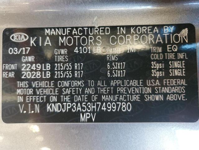 Photo 14 from auction – 2017 KIA SOUL + with VIN KNDJP3A53H7499780