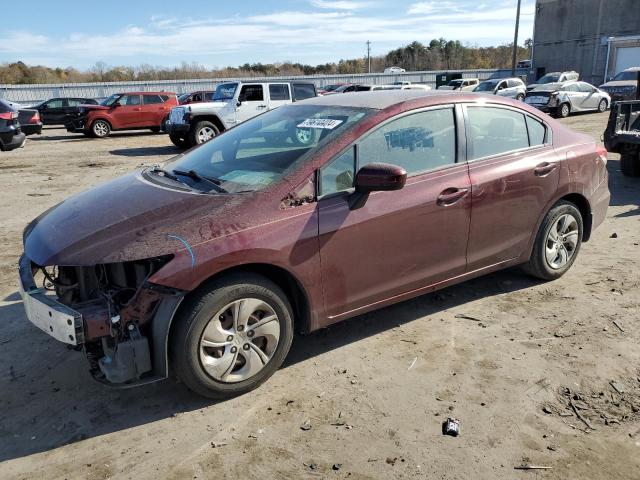 Photo 1 from auction – 2015 HONDA CIVIC LX with VIN 19XFB2F57FE049036