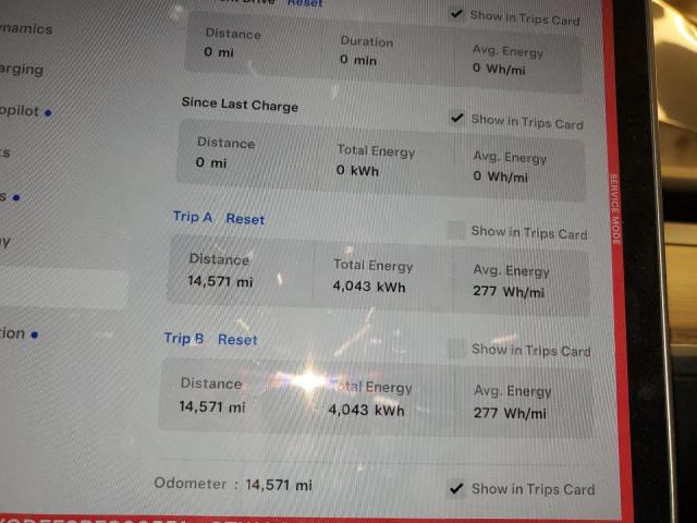 Photo 9 from auction – 2023 TESLA MODEL Y with VIN 7SAYGDEE2PF800551