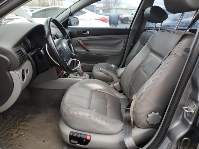Photo 7 from auction – 2001 VOLKSWAGEN PASSAT GLX with VIN WVWRH63B71P294845