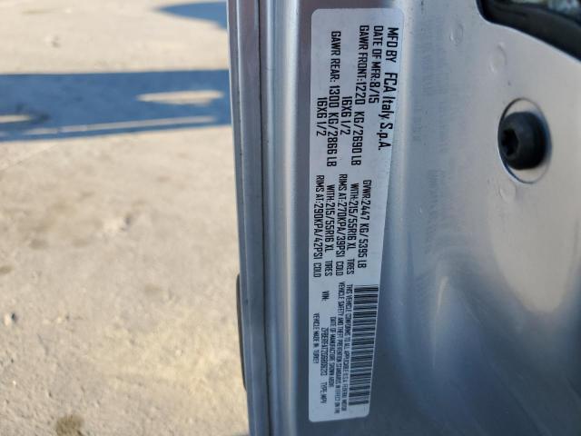 Photo 14 from auction – 2016 RAM PROMASTER with VIN ZFBERFAT2G6B06213