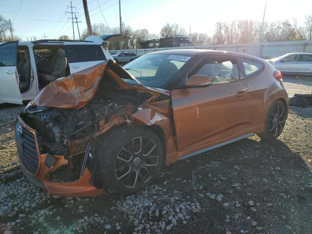 HYUNDAI VELOSTER T 2013 with VIN KMHTC6AE1DU178091 - Photo from auction