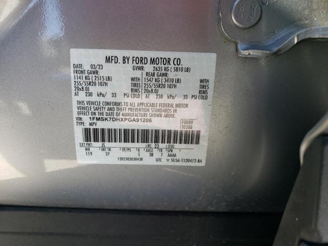 Photo 14 from auction – 2023 FORD EXPLORER X with VIN 1FMSK7DHXPGA91206