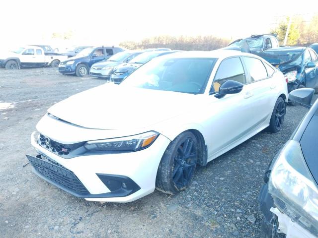 HONDA CIVIC SI 2023 with VIN 2HGFE1E55PH080943 - Photo from auction