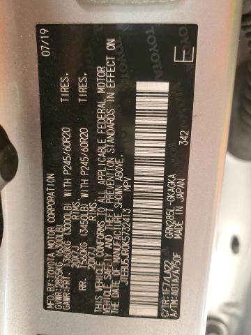 Photo 14 from auction – 2019 TOYOTA 4RUNNER SR with VIN JTEBU5JR0K5732413