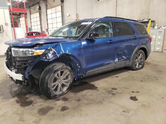FORD EXPLORER X 2021 with VIN 1FMSK8DH7MGA61954 - Photo from auction