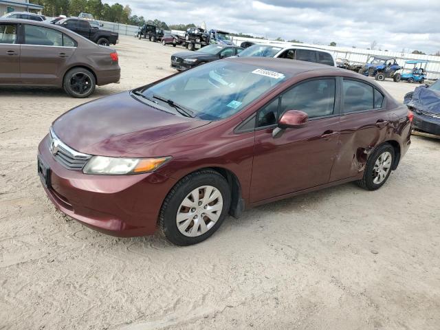HONDA CIVIC LX 2012 with VIN 19XFB2F55CE083715 - Photo from auction