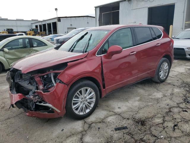BUICK ENVISION P 2017 with VIN LRBFXASA8HD019156 - Photo from auction
