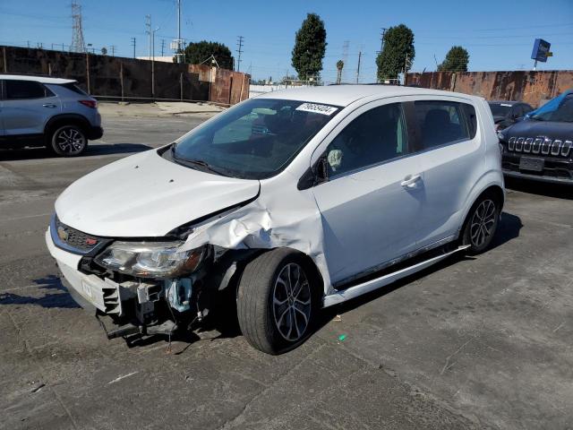CHEVROLET SONIC LT 2017 with VIN 1G1JD6SGXH4115742 - Photo from auction