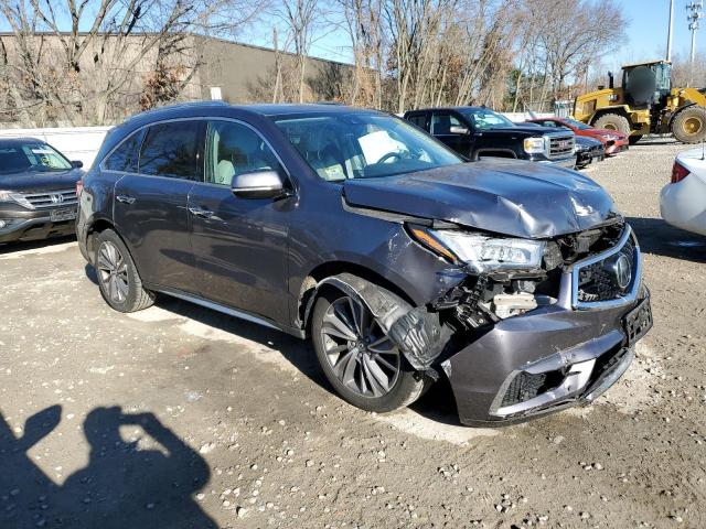 Photo 4 from auction – 2017 ACURA MDX TECHNO with VIN 5FRYD4H50HB029718