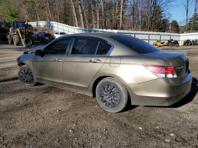 Photo 2 from auction – 2008 HONDA ACCORD LX with VIN JHMCP26348C020119