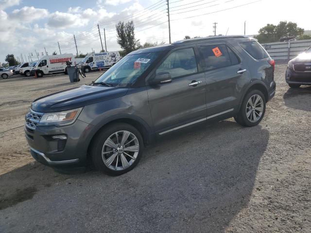 FORD EXPLORER L 2018 with VIN 1FM5K7F84JGA15384 - Photo from auction