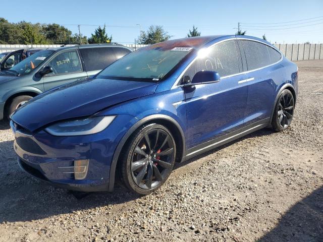 TESLA MODEL X 2016 with VIN 5YJXCBE45GFF00117 - Photo from auction