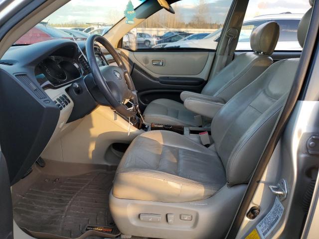 Photo 7 from auction – 2002 TOYOTA HIGHLANDER with VIN JTEGF21A020042179