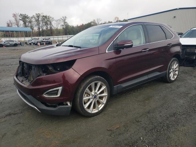 FORD EDGE TITAN 2017 with VIN 2FMPK3K83HBB66581 - Photo from auction