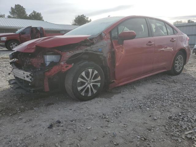 TOYOTA COROLLA LE 2021 with VIN JTDEAMDE3MJ020016 - Photo from auction