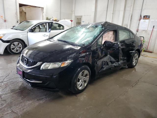 HONDA CIVIC LX 2015 with VIN 19XFB2F52FE045735 - Photo from auction