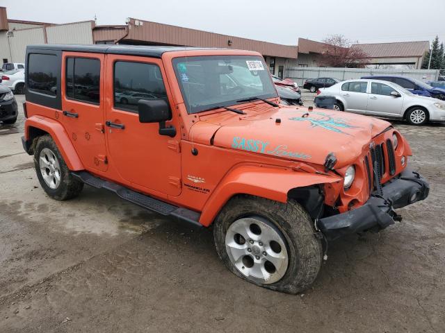 Photo 4 from auction – 2015 JEEP WRANGLER U with VIN 1C4BJWEG1FL637047