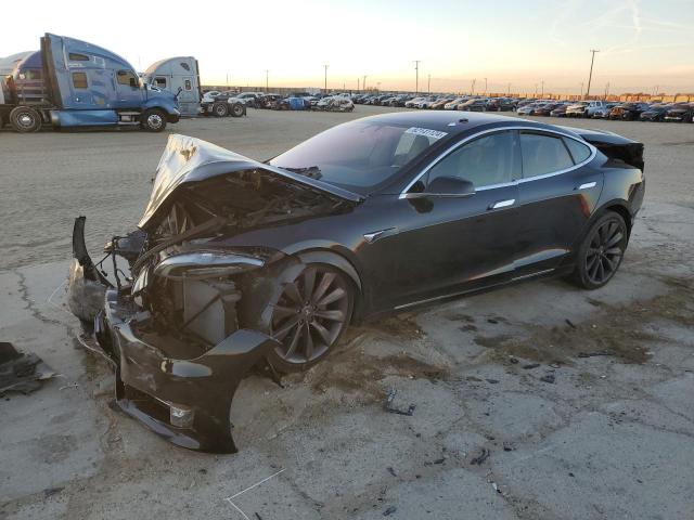 TESLA MODEL S 2017 with VIN 5YJSA1E2XHF198184 - Photo from auction