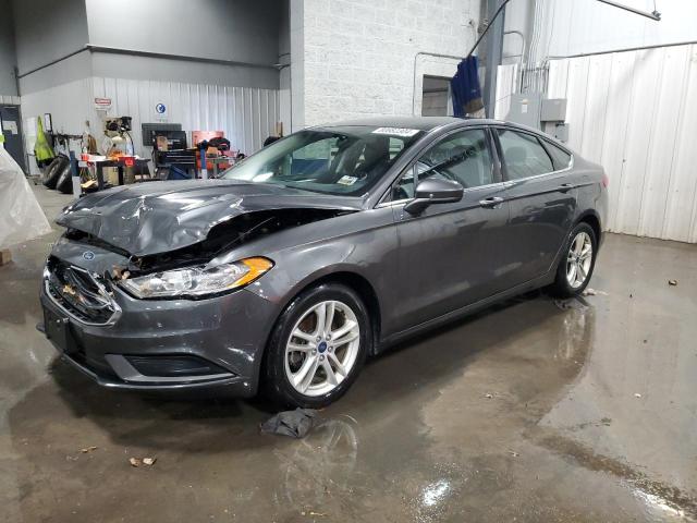 FORD FUSION SE 2018 with VIN 3FA6P0HD3JR180837 - Photo from auction