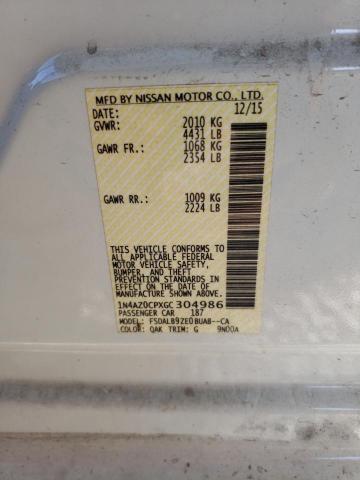 Photo 14 from auction – 2016 NISSAN LEAF with VIN 1N4AZ0CPXGC304986