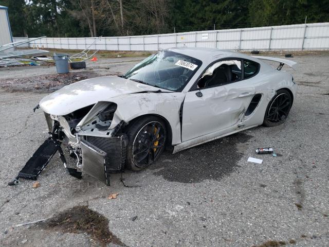 Photo 1 from auction – 2021 PORSCHE CAYMAN GT4 with VIN WP0AC2A83MS289235