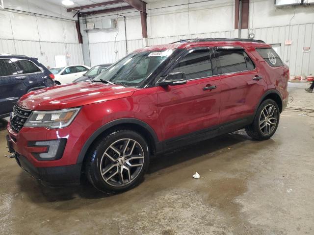 FORD EXPLORER S 2017 with VIN 1FM5K8GT9HGB20005 - Photo from auction