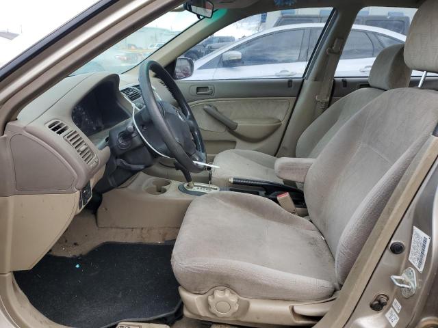 Photo 7 from auction – 2001 HONDA CIVIC EX with VIN JHMES26731S003771