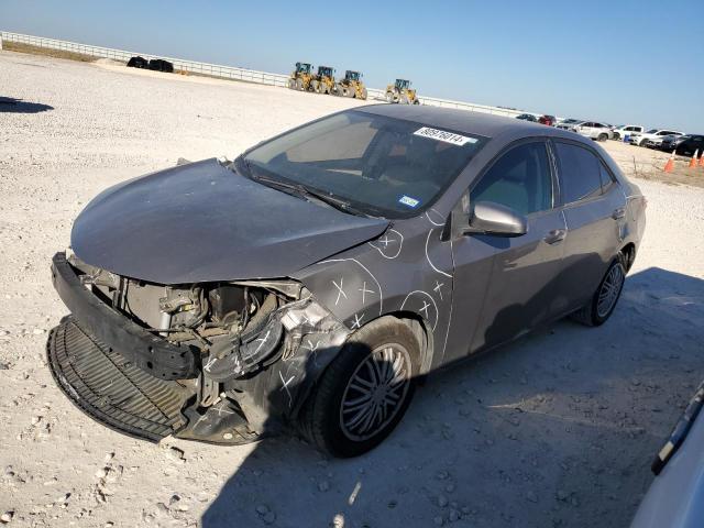 TOYOTA COROLLA L 2015 with VIN 2T1BURHE0FC423841 - Photo from auction