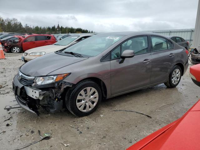 HONDA CIVIC LX 2012 with VIN 19XFB2F58CE095132 - Photo from auction