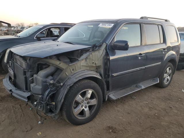 HONDA PILOT EXL 2009 with VIN 5FNYF38579B028511 - Photo from auction