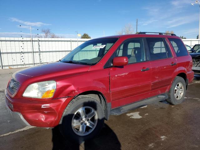 Photo 2 from auction – 2004 HONDA PILOT EXL with VIN 5FNYF18684B003218