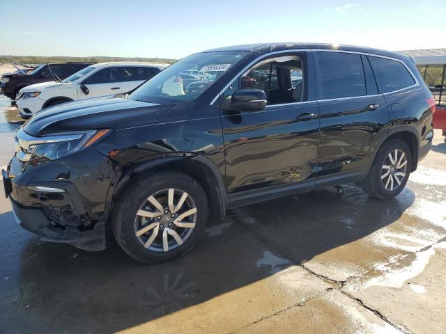 HONDA PILOT EX 2021 with VIN 5FNYF5H38MB005998 - Photo from auction