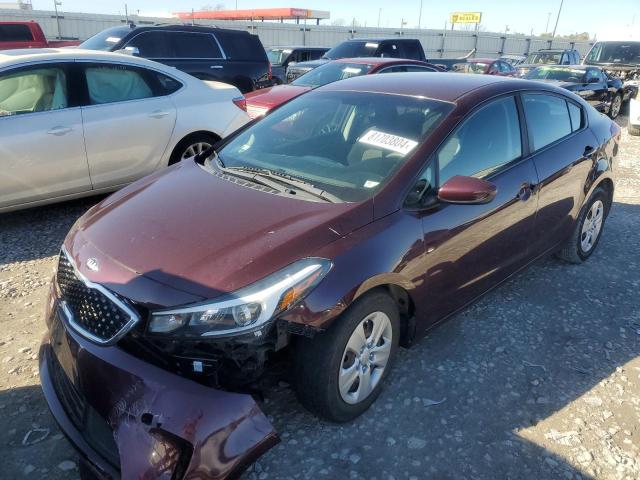 KIA FORTE LX 2018 with VIN 3KPFK4A71JE267857 - Photo from auction