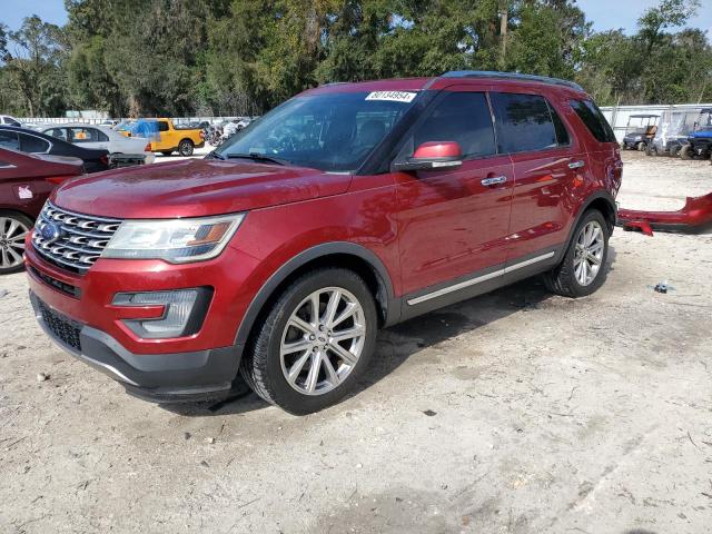 FORD EXPLORER L 2016 with VIN 1FM5K7FH5GGB75332 - Photo from auction