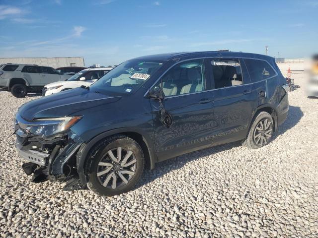 HONDA PILOT EXL 2019 with VIN 5FNYF5H55KB021185 - Photo from auction