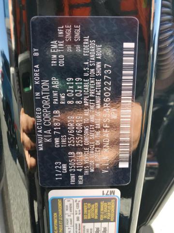 Photo 14 from auction – 2024 KIA EV9 WIND with VIN KNDAFFS54R6022737